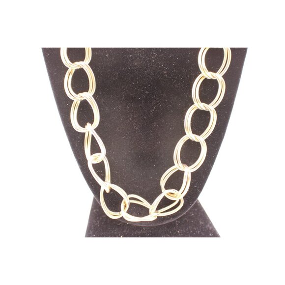 Sarah Coventry Necklace OR Chain Waist Belt Clip Closure Double Link Gold Tone - Picture 5 of 9